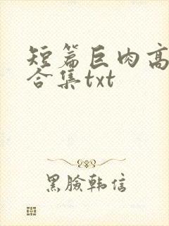 短篇巨肉高h强合集txt