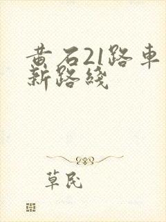 黄石21路车最新路线
