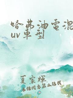 哈弗油电混动suv车型