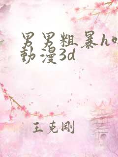男男粗暴h啪肉动漫3d