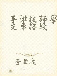 平湖技师学院公交车路线