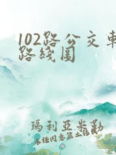 102路公交车路线图