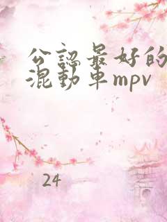 公认最好的插电混动车mpv