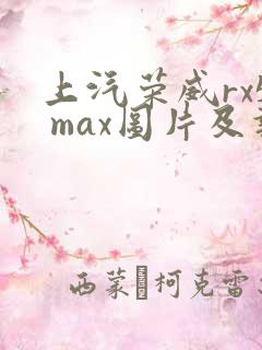 上汽荣威rx5 max图片及报价