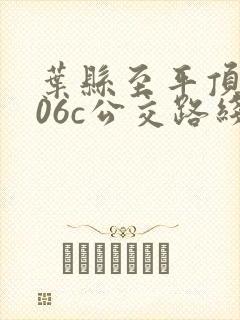 叶县至平顶山906c公交路线
