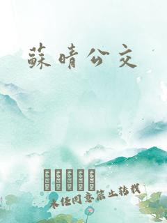 苏晴公交