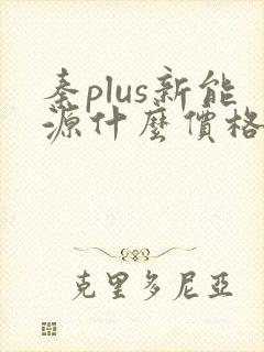 秦plus新能源什么价格 秦plus新能源什么价格