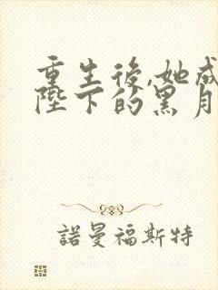 重生后,她成了陛下的黑月光