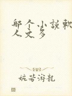 哪个小说软件同人文多