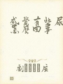 感觉有些尿不尽怎么回事