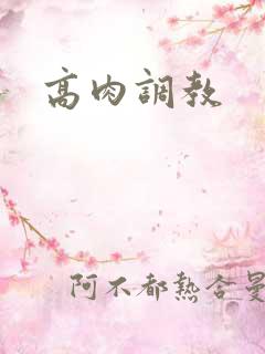 高肉调教