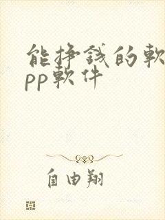 能挣钱的软件app软件