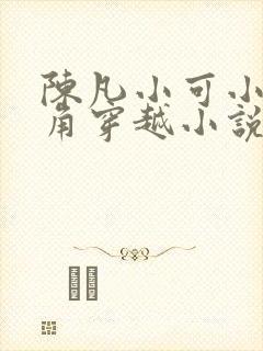 陈凡小可小爱主角穿越小说免费阅读