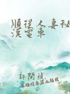 顺从人妻秘书痴汉电车