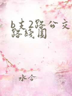 b支2路公交车路线图