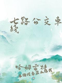七路公交车的路线