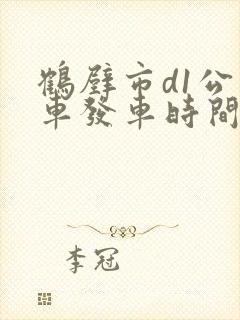 鹤壁市d1公交车发车时间表