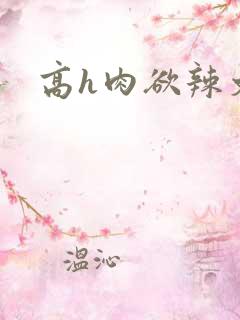 高h肉欲辣文