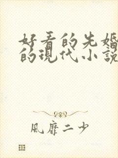 好看的先婚后爱的现代小说