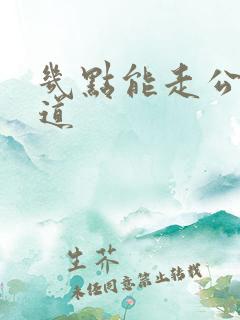 几点能走公交车道