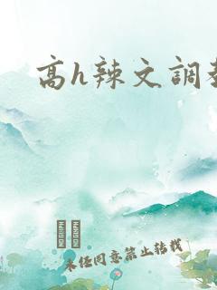 高h辣文调教