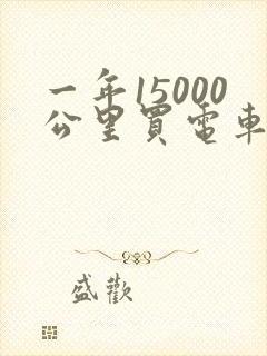 一年15000公里买电车还是油车