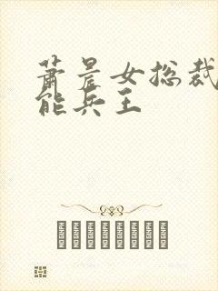 萧晨女总裁的全能兵王