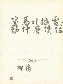 宝马x1插电混动什么价位