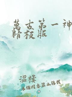 万古第一神小说精校版