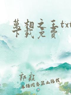 万相之王txt下载免费 万相之王txt下载免费