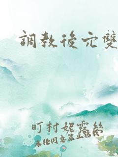 调教后穴双性