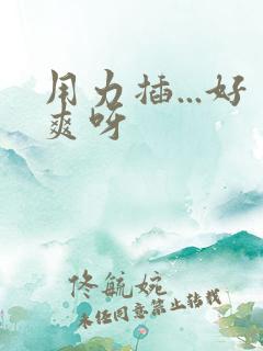 用力插...好爽呀