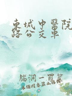 东城中医院坐几路公交车