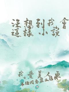 没想到我会变成这样 小说
