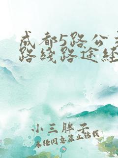 成都5路公交车路线路途经站点
