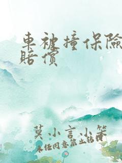 车被撞保险如何赔偿