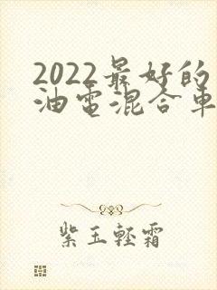 2022最好的油电混合车