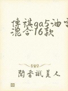 传祺ga5油电混合16款