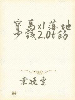 宝马x1落地多少钱2.0t的
