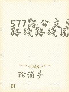 577路公交车路线路线图