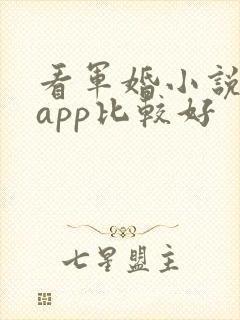 看军婚小说哪个app比较好