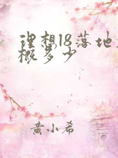 理想l8落地大概多少