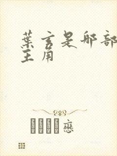 叶玄是哪部小说主角 叶玄是哪部小说主角