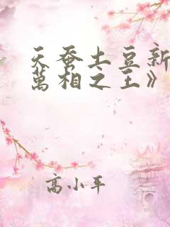 天蚕土豆新书《万相之王》