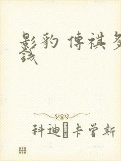 影豹 传祺多少钱