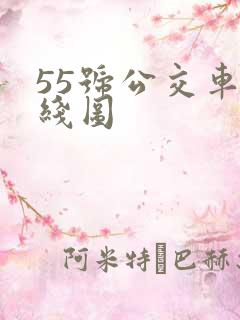 55号公交车路线图 55号公交车路线图