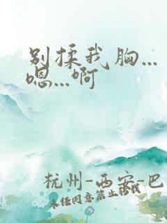 别揉我胸...嗯...啊