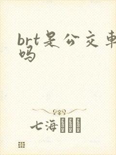 brt是公交车吗
