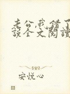 老公,我错了小说全文阅读