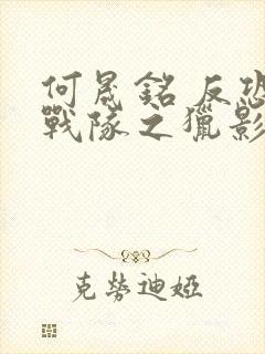 何晟铭 反恐特战队之猎影